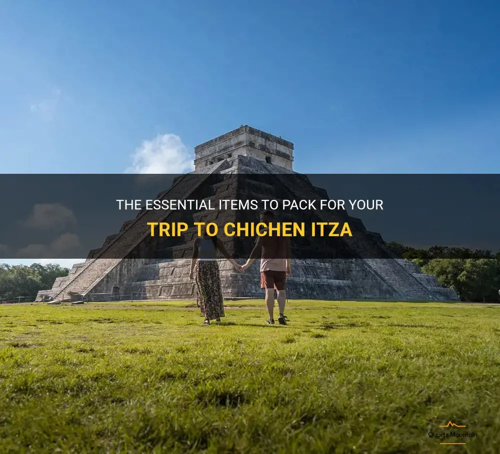 what to pack for chichen itza