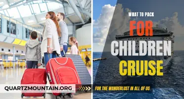 The Ultimate Guide to Packing for a Children's Cruise