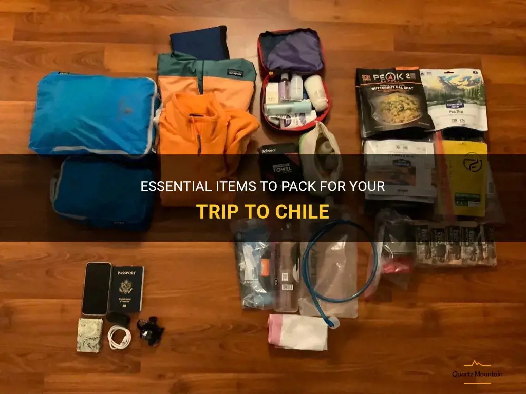 what to pack for chile
