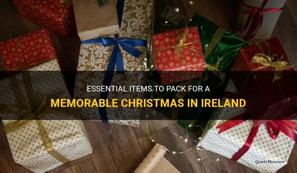 what to pack for christmas in ireland