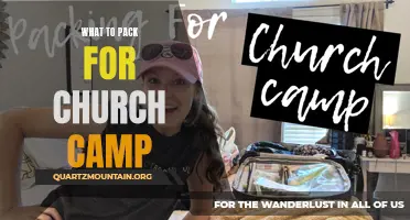Essential Items to Pack for a Memorable Church Camp Experience