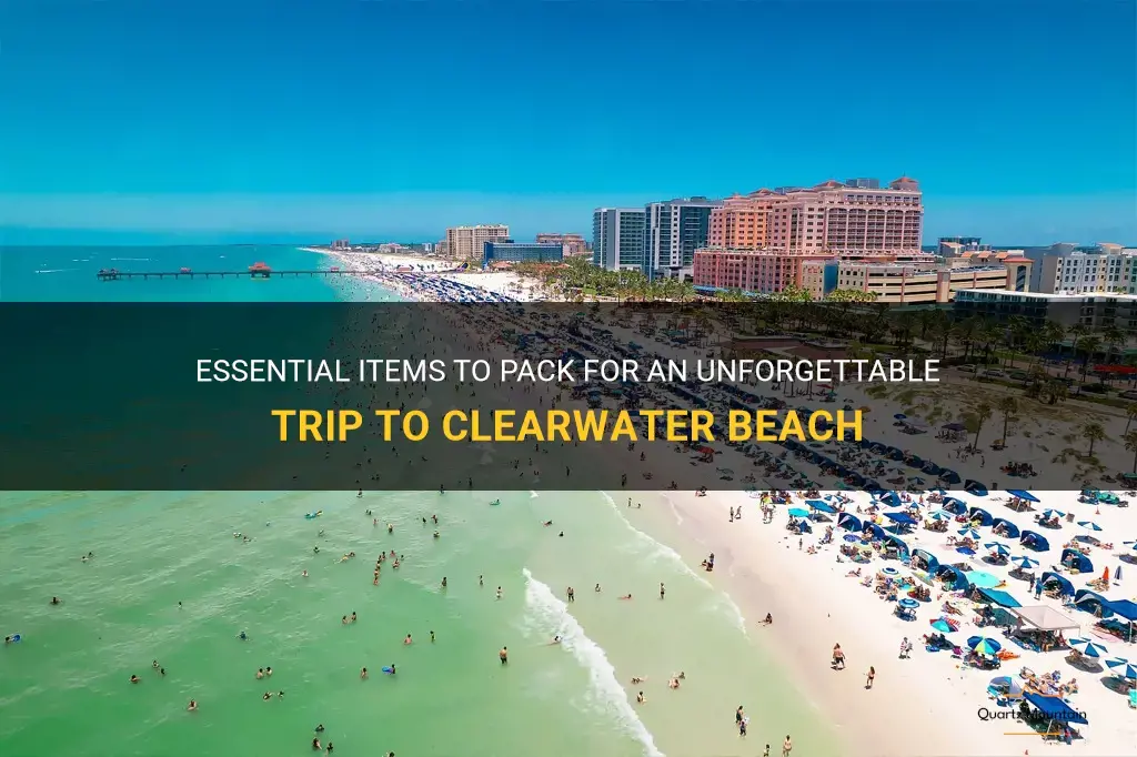 what to pack for clearwater beach