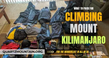 Essential Gear and Equipment to Pack for Climbing Mount Kilimanjaro