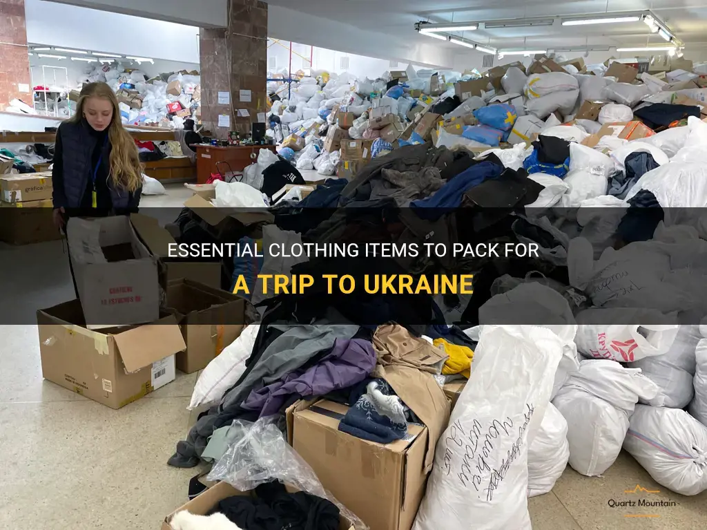 what to pack for clothes to ukraine
