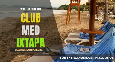 Essential Items to Pack for Your Club Med Ixtapa Vacation