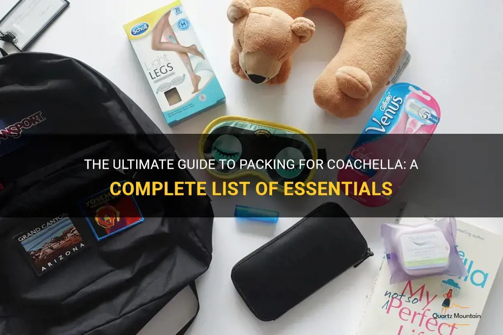 what to pack for coachella