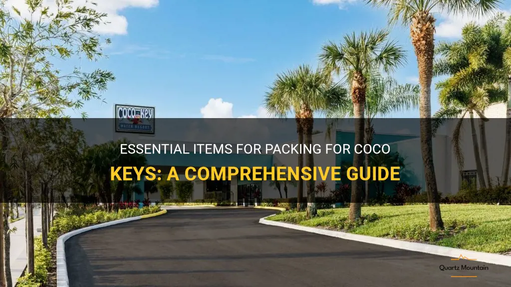 what to pack for coco keys