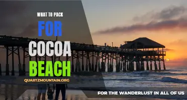 Essential Items to Pack for a Memorable Trip to Cocoa Beach
