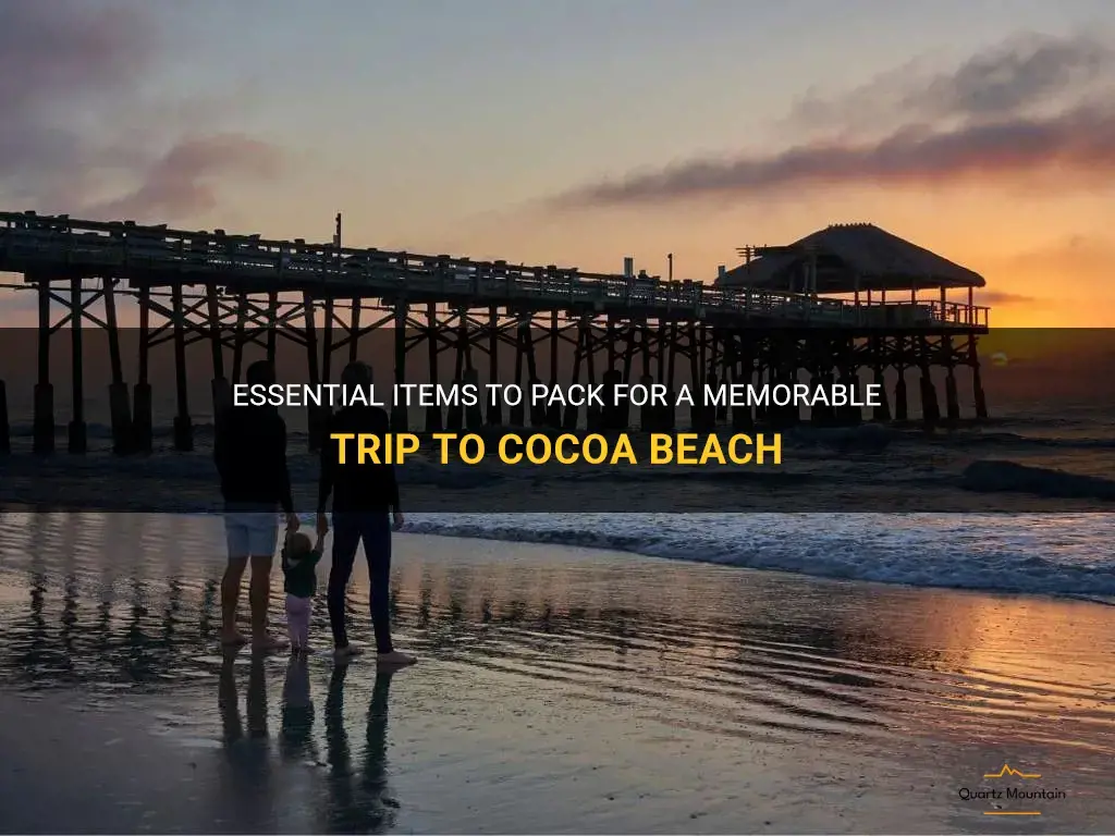 what to pack for cocoa beach