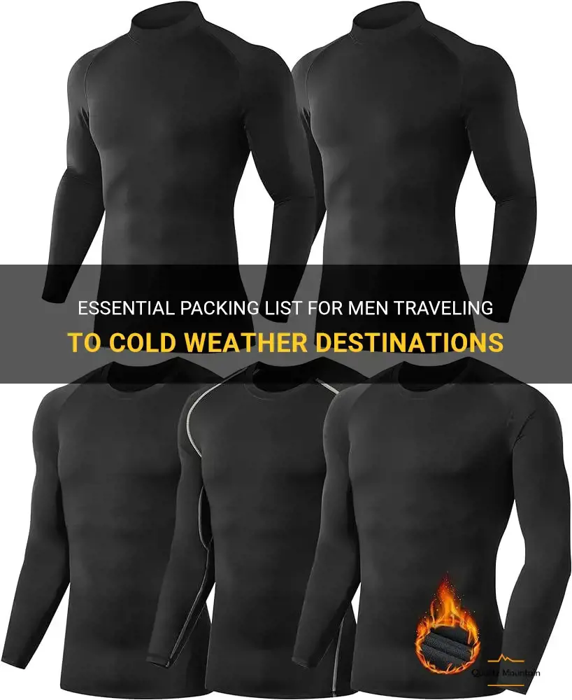 what to pack for cold weather men