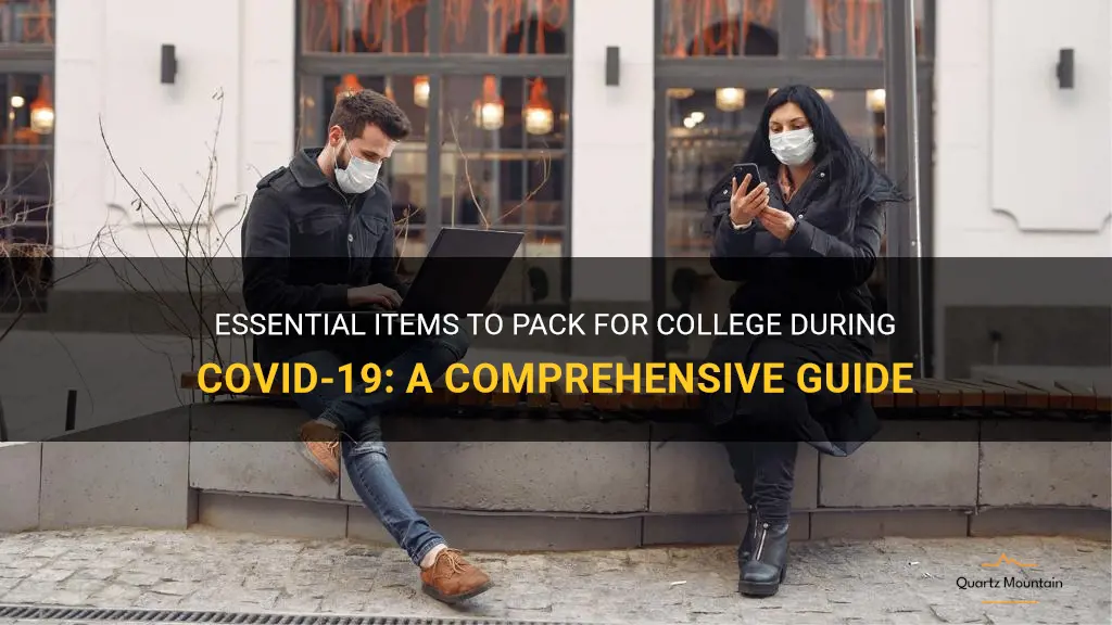what to pack for college covid
