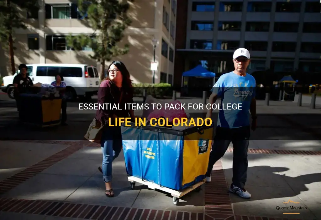 what to pack for college in colorado