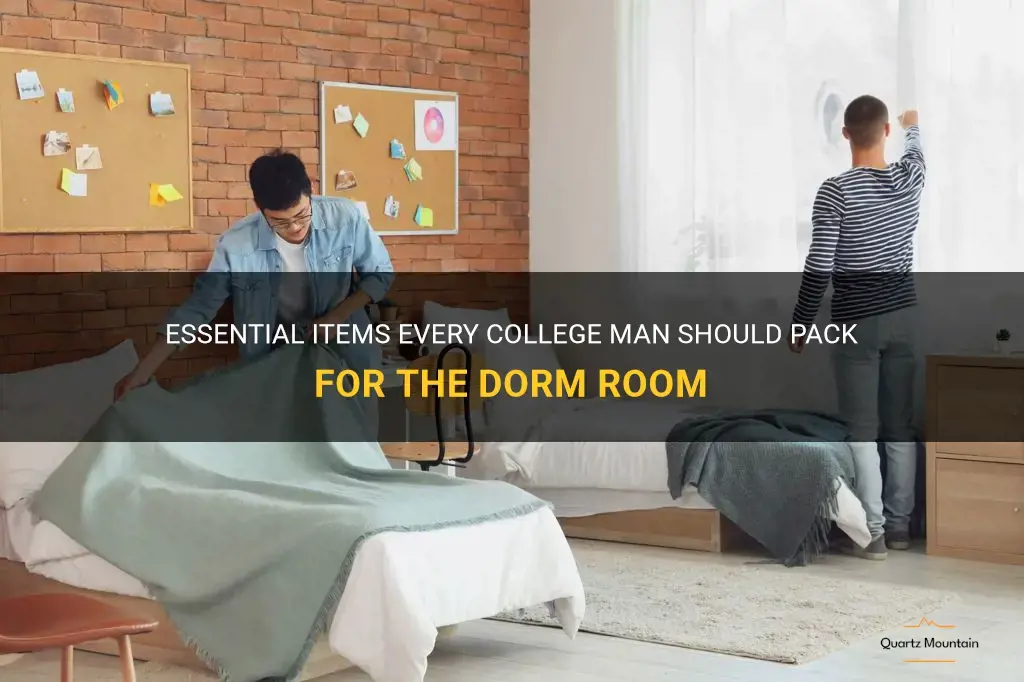 what to pack for college men