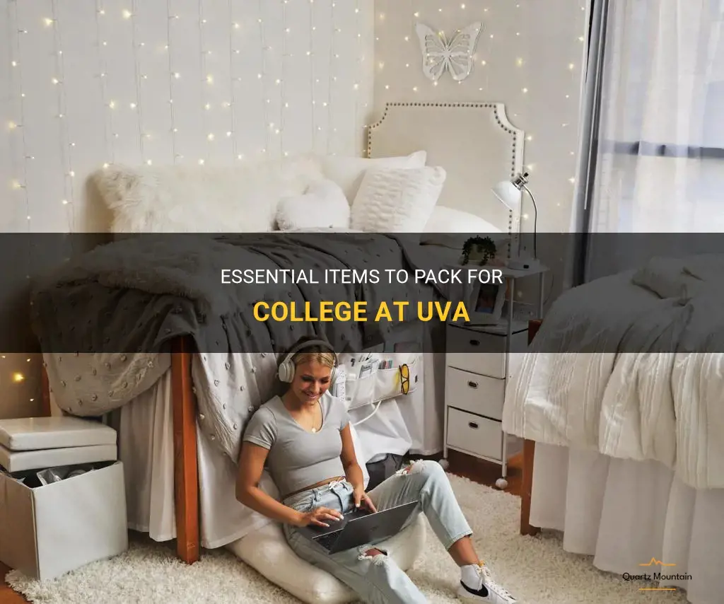 what to pack for college uva