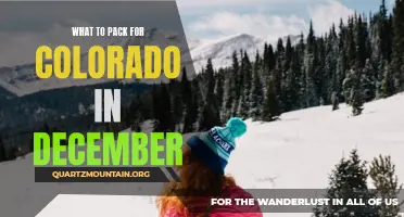 Winter Essentials: What to Pack for Colorado in December