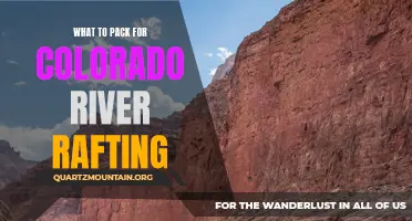 Essential Items to Pack for an Unforgettable Colorado River Rafting Adventure
