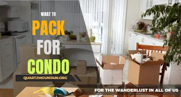 Essential Items for Packing and Preparing Your Condo