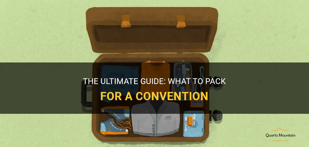 what to pack for convention