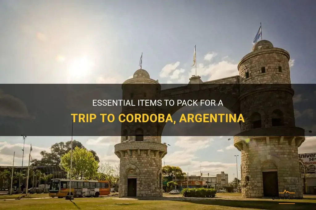 what to pack for cordoba argentina