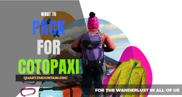 Essential Items to Pack for Your Cotopaxi Adventure