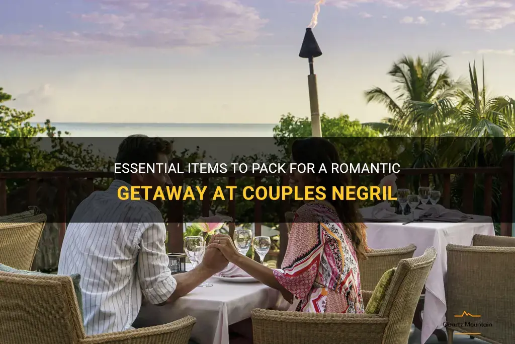 what to pack for couples negril