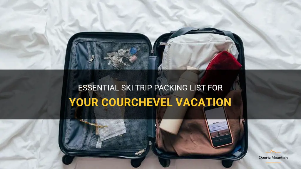 what to pack for courchevel