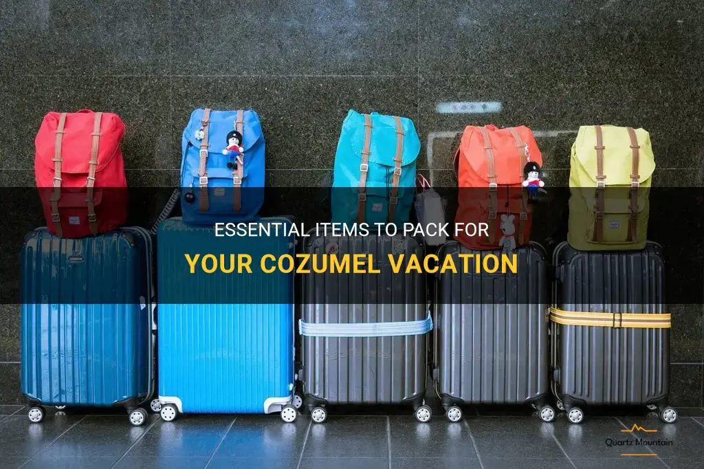 what to pack for cozumel