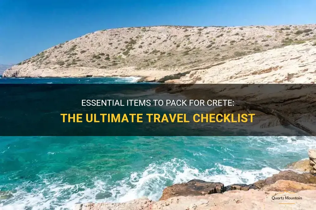 what to pack for crete
