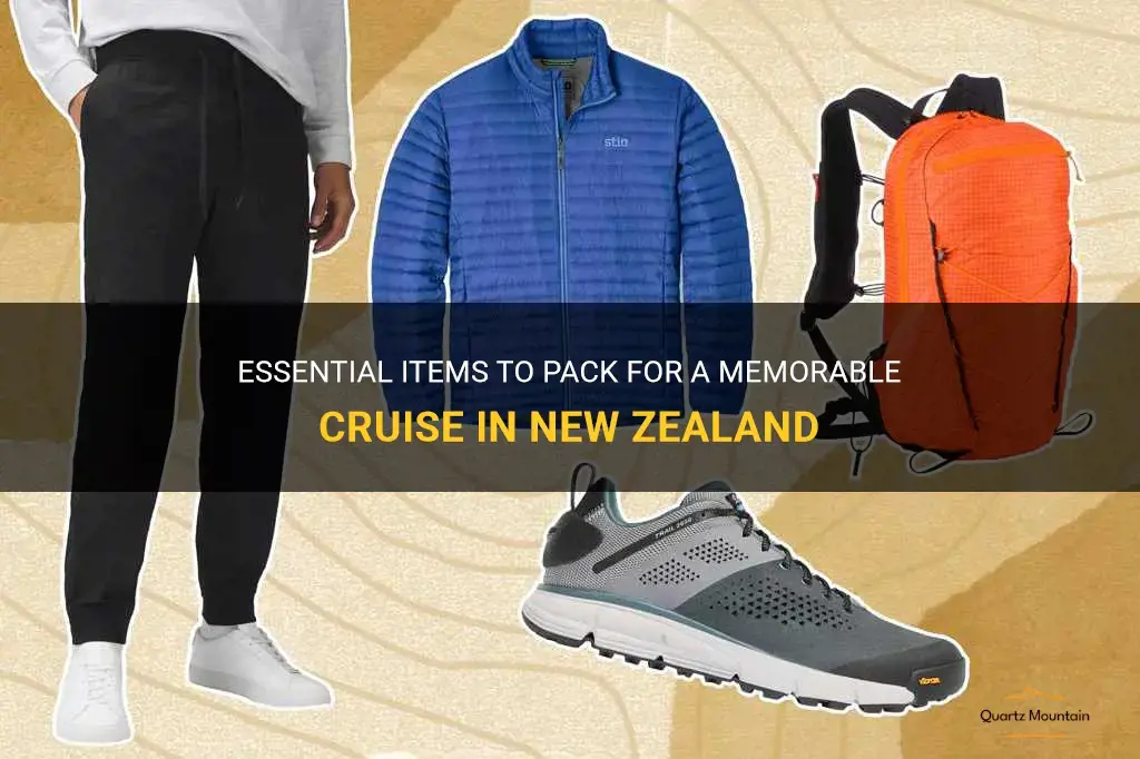 what to pack for cruise in new zeland