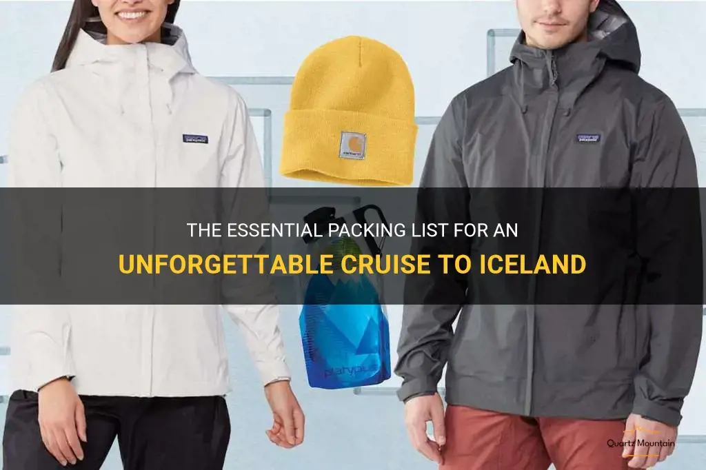 what to pack for cruise to iceland