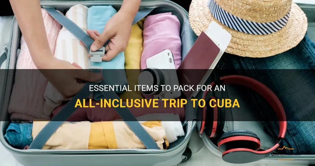 what to pack for cuba all inclusive