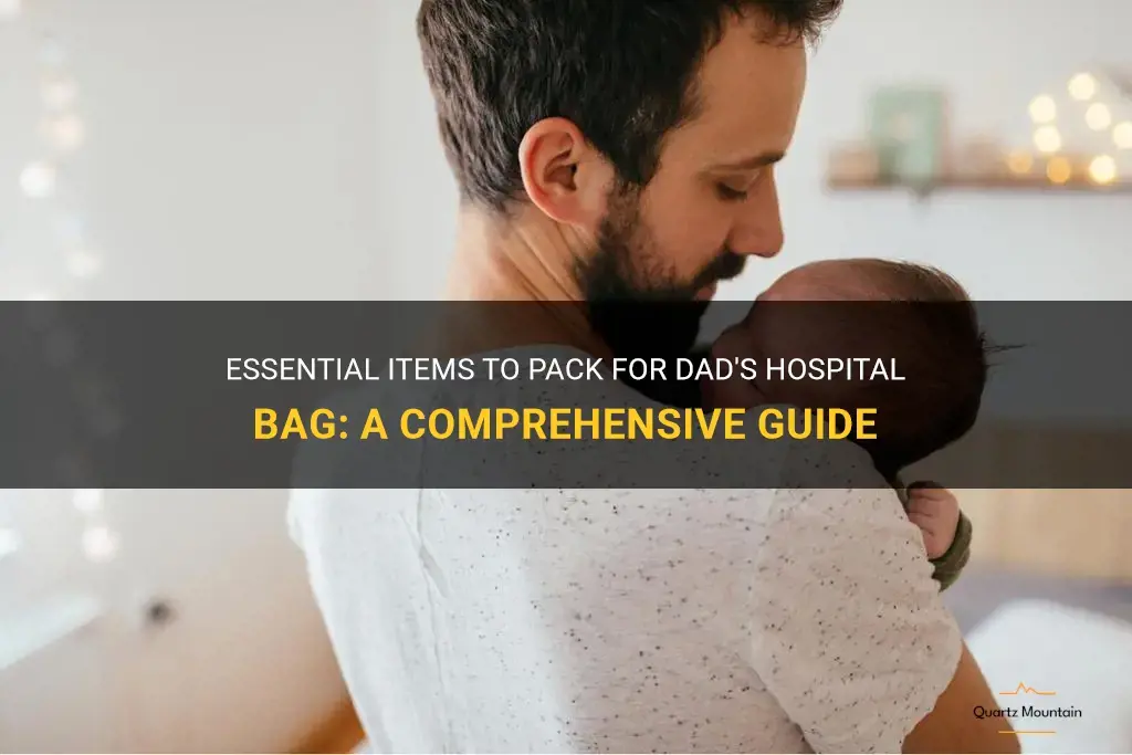 what to pack for dad hospital bag