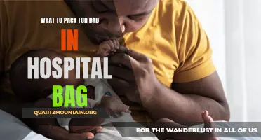 Essential Items for Dad's Hospital Bag: What to Pack to Support Him Throughout the Process