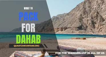Essential Items to Include in Your Packing List for Dahab
