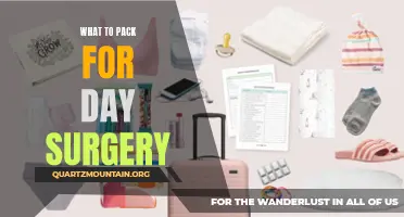 Essential Items to Pack for Day Surgery: A Comprehensive Checklist