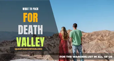 Essential Items to Pack for a Trip to Death Valley