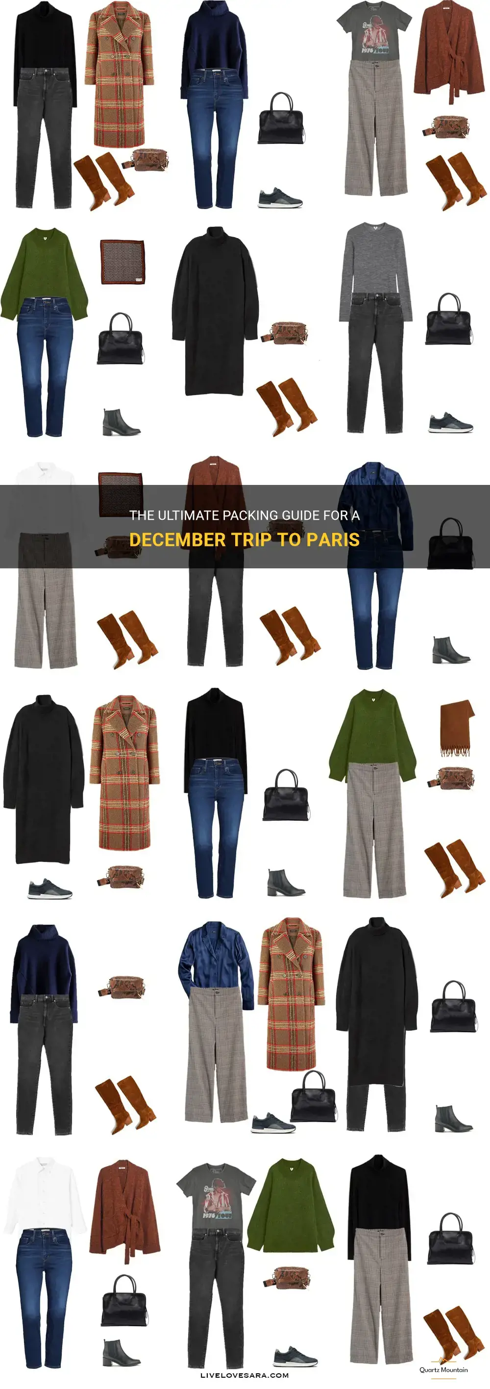 what to pack for december trip to paris