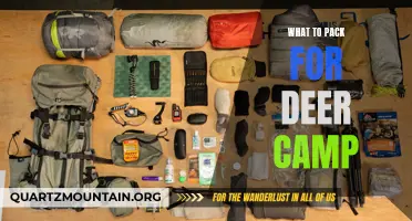 Essential Gear for a Successful Deer Camp Excursion