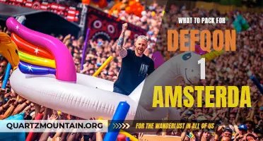 The Ultimate Packing Guide for Defqon 1 Amsterdam that Will Ensure You Have the Best Experience