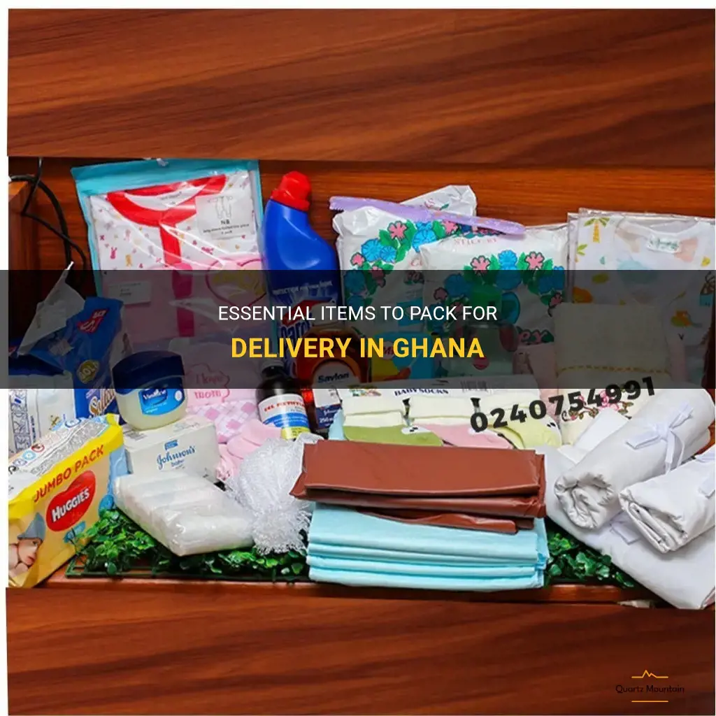 what to pack for delivery in ghana