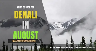 Essential Gear and Clothing for an Epic Denali Adventure in August