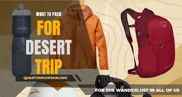 Essential Items for a Memorable Desert Adventure: What to Pack for Your Trip