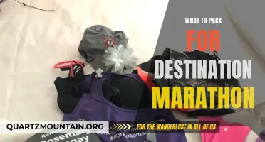The Essential Items to Pack for a Destination Marathon