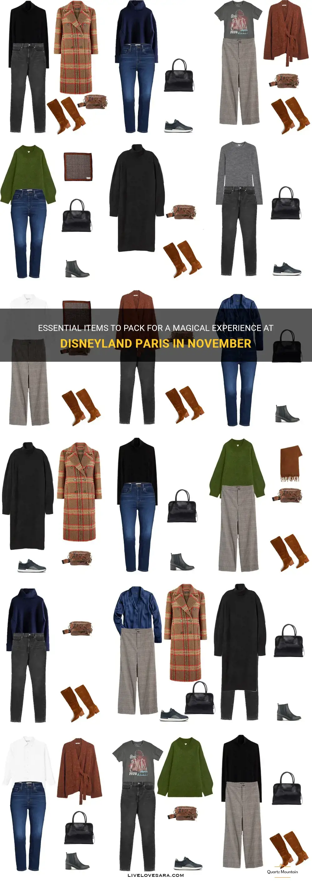 what to pack for disneyland paris in november