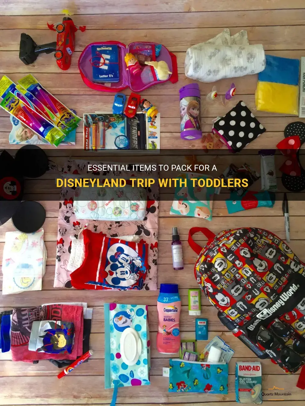 what to pack for disneyland with toddlers