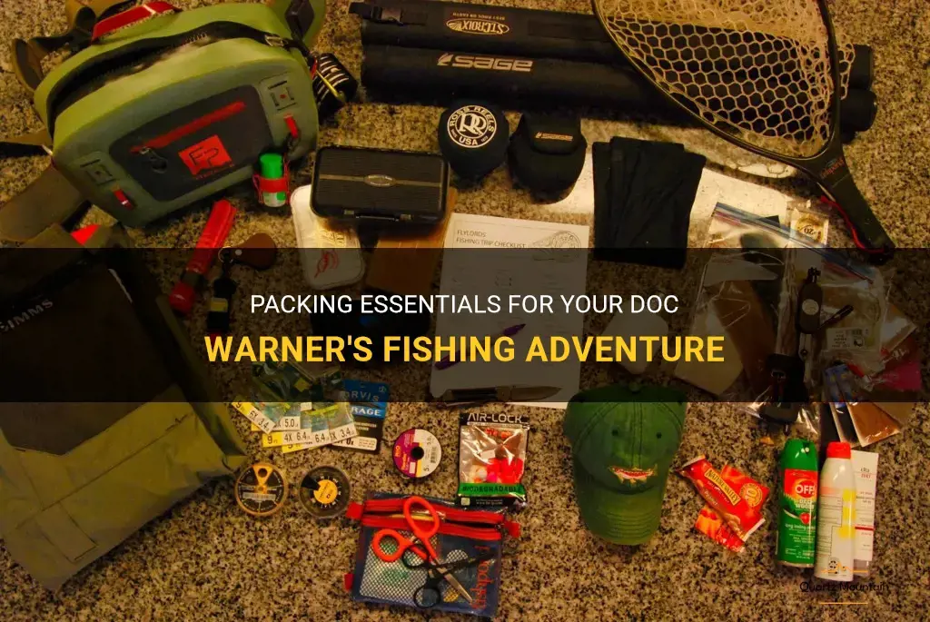 what to pack for doc warners fishing adventure
