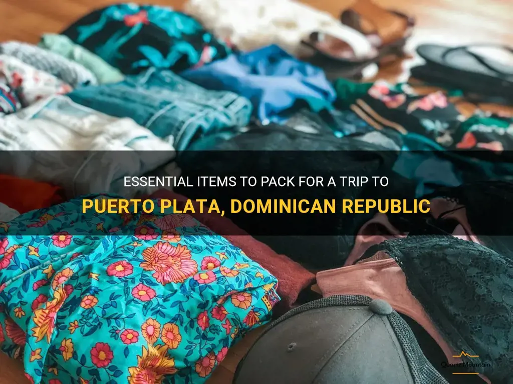 what to pack for dominican republic puerto plata