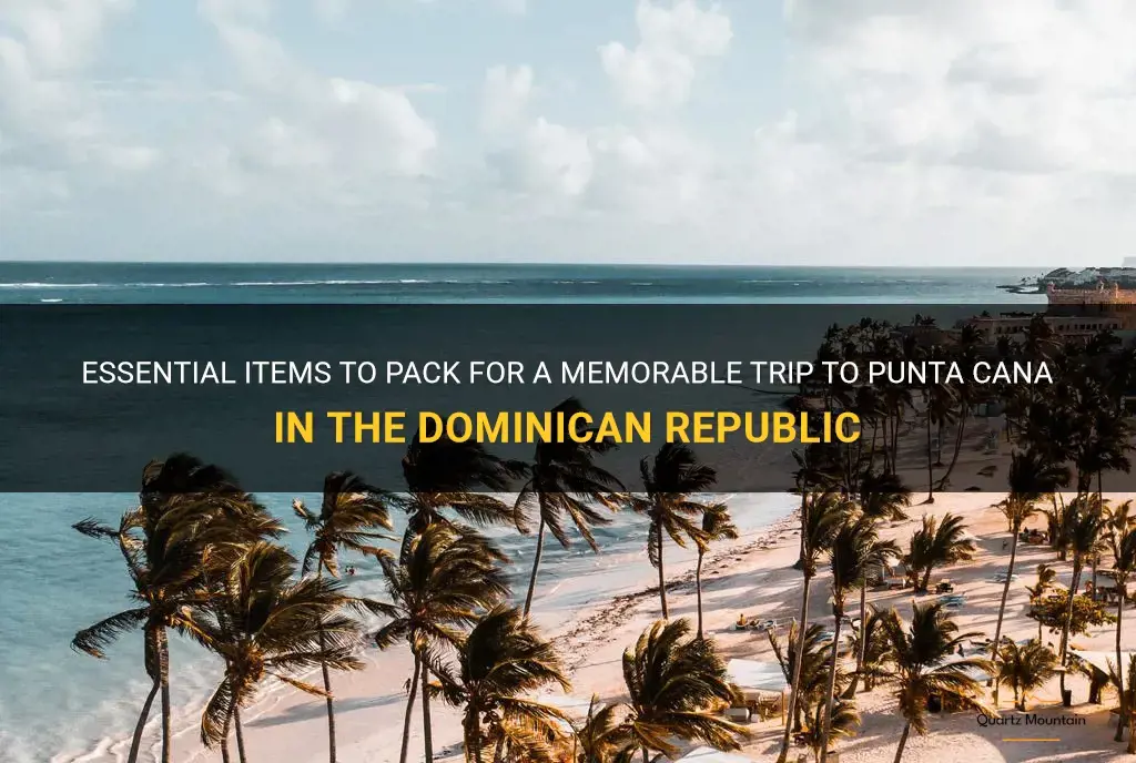 what to pack for dominican republic punta cana