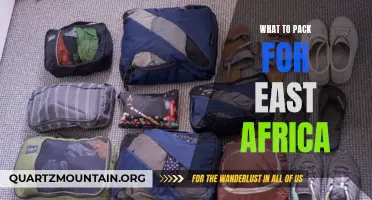 Essential Items to Pack for Your East Africa Adventure