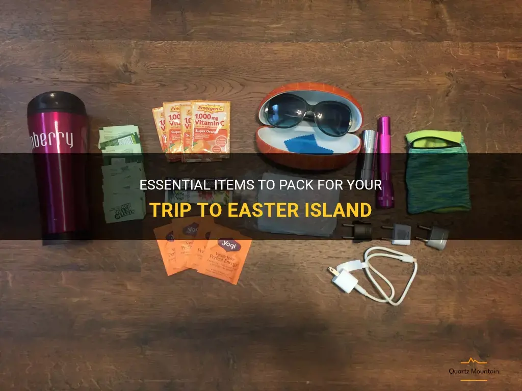 what to pack for easter island